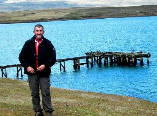 J. R. Massey, author of The Falklands: My Experience